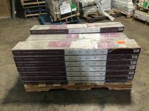 Pallet of 26 Boxes of Ghost Ship Maple 7-12 in. W Water Resistant Laminate Wood Flooring (23.69 sq. ft.case) by Home Decorators Collection Customer Returns See Terms on Auction