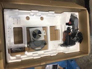 9 Amp Corded 7 in. Wet Tile Saw with Stand by RIDGID Customer Returns See Terms on Auction