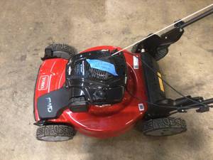 22 in. Recycler Briggs & Stratton High Wheel FWD Gas Walk Behind Self Propelled Lawn Mower  No Bagger Included by Toro Customer Returns See Terms on Auction