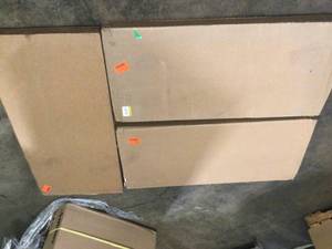 Lot of 3 Edsal 5-Shelf Steel Shelving Unit in Black (72 in. H x 48 in. W x 24 in. D) Customer Returns See Terms on Auction