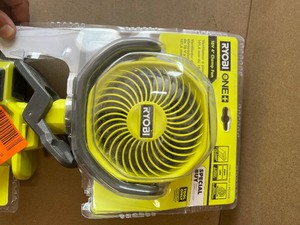 lot 12 image: RYOBI ONE 18V Cordless 4 in. Clamp Fan (Tool Only)