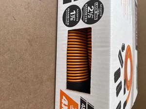 lot 22 image: RIDGID 1-78 in. x 10 ft. Pro-Grade Locking Vacuum Hose Kit for RIDGID WetDry Shop Vacuums