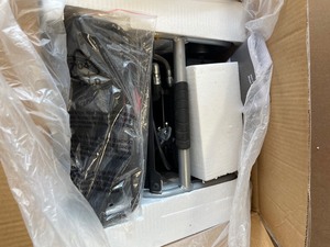 lot 34 image: Husky 1 Gal. Portable Electric-Powered Silent Air Compressor