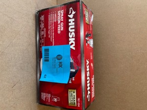 lot 62 image: Husky Siphon Feed Spray Gun Customer return see pictures