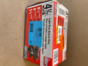 lot 82 image: BESSEY 4-12 in. Light Duty Bench Vise with Swivel Base