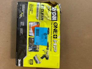 lot 99 image: RYOBI ONE HP 18V Brushless EZClean 600 PSI 0.7 GPM Cordless Cold Water Power Cleaner (Tool Only)