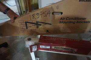 lot 38 image: 3  - Air Conditioning Unit Mounting PlatformsBrackets In Assorted Styles