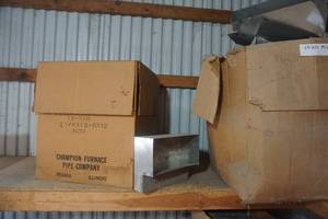 lot 60 image: Large Lot of Miscellaneous Galvanized Duct Work