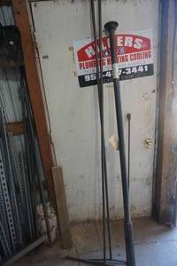 lot 83 image: Commercial Curb Stop Piping and Curb Stop Shut off Wrenches