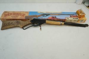 lot 72 image: Daisy red rider bb gun