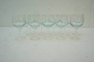lot 79 image: stemmed glassware