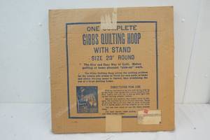 lot 90 image: quilting hoop