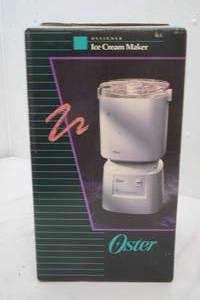 lot 92 image: designer ice cream maker