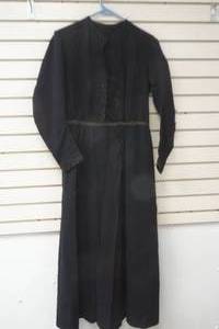 lot 134 image: vintage black dress