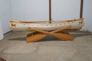 lot 156 image: canoe coffee table