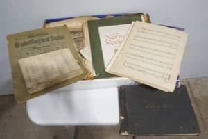 lot 214 image: sheet music
