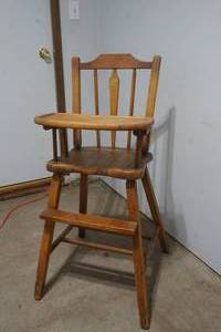 lot 217 image: high chair