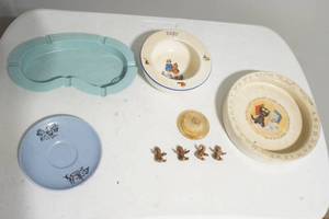 lot 243 image: baby dishes
