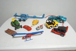lot 267 image: cars, tractor, trailer