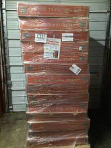 Pallet with TV Mobing Boxes not used