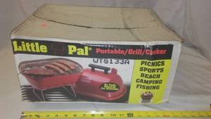 lot 403 image: Small Charcoal Grill New In Box