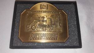 lot 436 image: John Deere Belt Buckle Conservation Corps