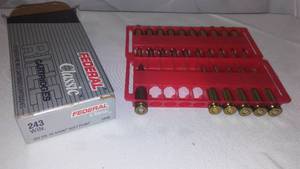lot 449 image: Federal Classic 243 Win Cartridges Box Of 16