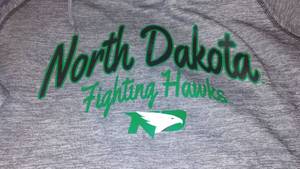 lot 455 image: N.D. Fighting Hawks Hoodie