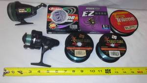 lot 458 image: Fishing Reels & Line