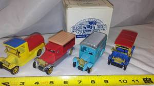 lot 472 image: Readers Digest - 4 Trucks New In Box.