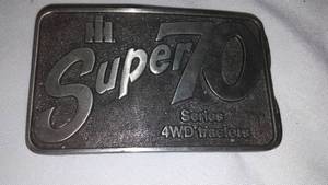 lot 493 image: I.H. Super 70 Series Belt Buckle by SpeeCast