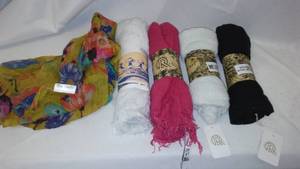 lot 505 image: Fashion Scarves & More