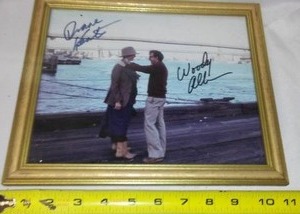 lot 510 image: Woody Allen, Diane Keaton Autographed Photo.