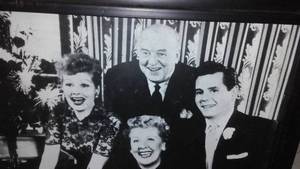 lot 512 image: I Love Lucy Cast 1955 Photo