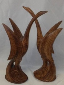 lot 535 image: MCM Ceramic Birds. Pair  Excellent Condition