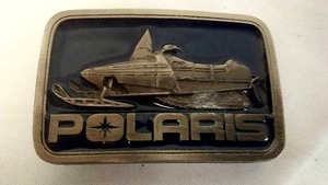 lot 567 image: Polaris BELT BUCKLE Snowmobiles - Pewter