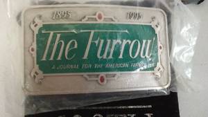 lot 572 image: The Furrow BELT BUCKLE