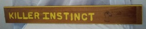 lot 581 image: Man Cave Instinct Sign