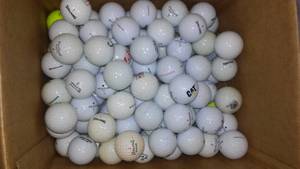lot 587 image: Experienced Golf Balls Over 6 Dozen.