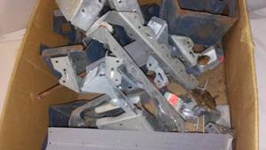 lot 590 image: Metal Deck Support Straps, Hangers & More