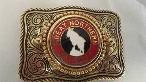 lot 638 image: Great Northern Railway BELT BUCKLE.