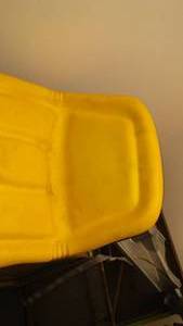 lot 6 image: John Deere Tractor Seat - like new.