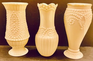 lot 84 image: Set of Three Beautiful Lenox Vases