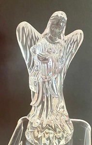lot 47 image: Waterford Nativity Collection Angel with Harp Figurine