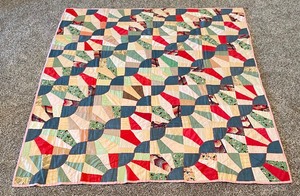 lot 106 image: Gorgeous Vintage Quilt