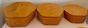 lot 114 image: Set of Five Longaberger Baskets