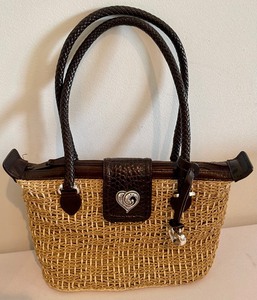 lot 123 image: Woven Brighton Handbag with Original Box and Dust Bag