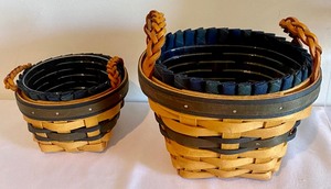 lot 142 image: 3 Lovely Petite Longaberger Baskets