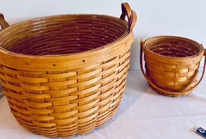 lot 209 image: Three Longaberger Baskets