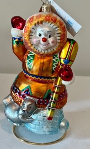 lot 198 image: Christopher Radko Eski Snow Ornament